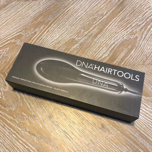 NWT New In Box DNA Hair Tools Black Thermal Perfection Straightening Hair Brush